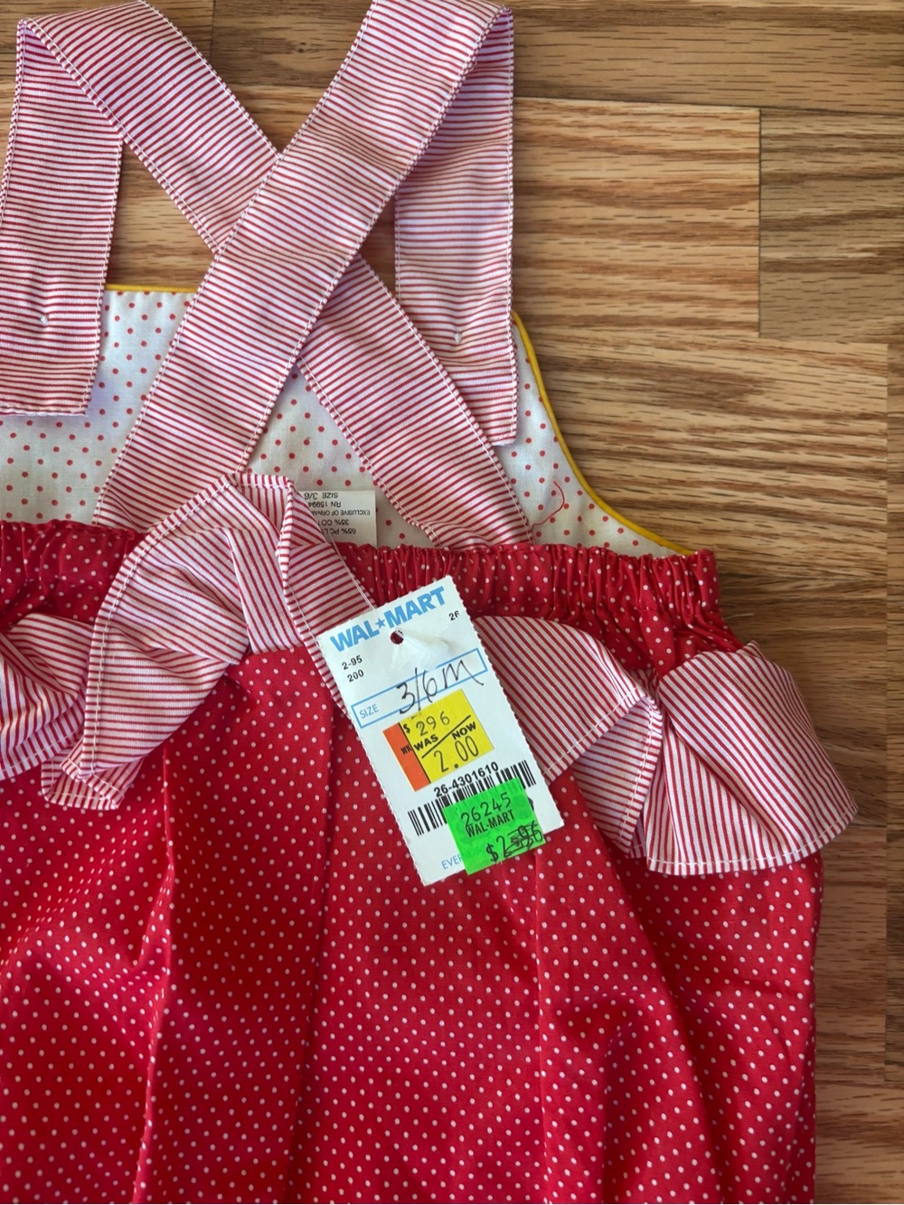 vintage cuties by Judy bubble romper NWT size 3-6 months - Picture 3 of 5